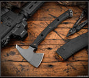 RMJ Tactical Storm Crow w/ Black G-10 Handles & 80CrV2 Fixed Blade