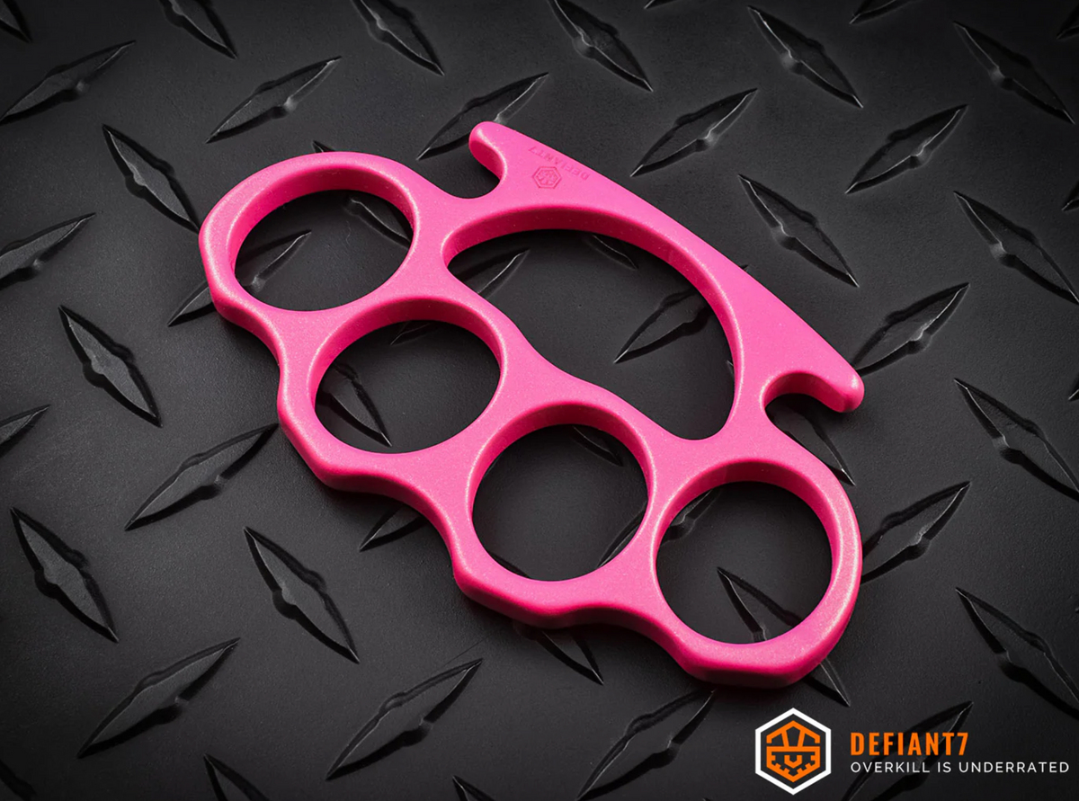 Defiant 7 Tyrant Titanium Pink Cerakote Paperweight
