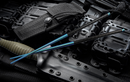 Spartan Blades Blue Titanium and Carbon Fiber Chopsticks PCCS1BL