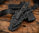 RMJ Tactical UCAP Fixed Blade w/ Black G-10 & Magnacut