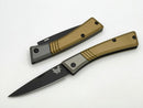 Benchmade Successor Burnt Brass Aluminum Handles & M390 315BK-01