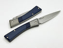 Benchmade Successor Crater Blue Aluminum Handles & M390 First Production 315