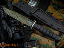 Defiant 7 M320E Fixed Blade w/ Tiger Stripe CPM-3V