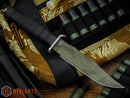 Defiant 7 M320V Fixed Blade w/ Black Polymer Handle & Tiger Stripe CPM-3V