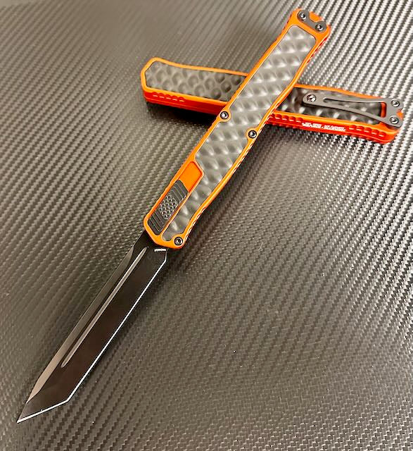 Heretic Knives Cleric II 2 Orange & DLC Tanto Magnacut H019-6A-ORG