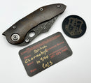 Borka Blades Custom Chernobyl Stitch
