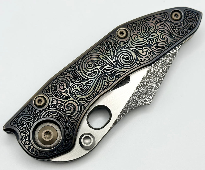 Borka Blades Custom Burnished Natas Stitch w/ Compound Grind Who Dares Wins