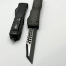 Microtech Ultratech Warhound Tactical Carbon Fiber & Ringed Hardware Signature Series 119W-1CFS