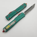 Microtech Ultratech Bounty Hunter w/ Partial Serrated Tanto Stonewash 123-11BH