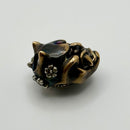 Phase Objects Hanya Bronze/Silver Bead