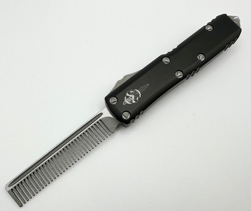 Marfione Custom Microtech Tactical Beard Comb Apocalyptic Fine Tooth 234-10APTBC