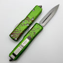 Microtech UTX-85 Zombie Tech Double Edge Stonewash Signature Series & Black 232-10Z