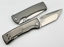 Chaves Knives Redencion 229 Kickstop Titanium & M390 Tanto