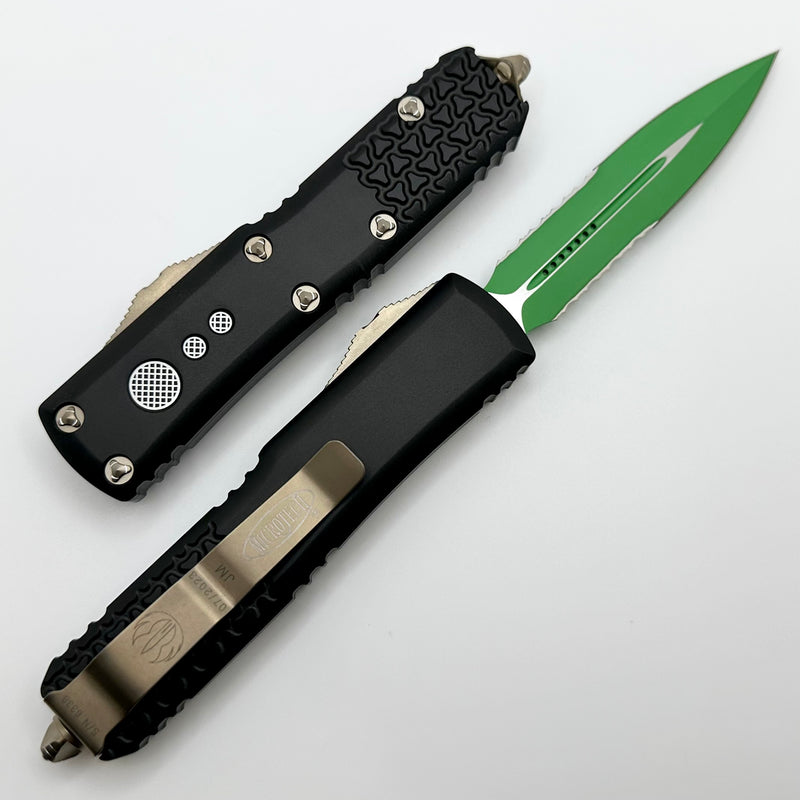 Microtech UTX-85 Jedi Master Partial Serrated Signature Series 232-2JM