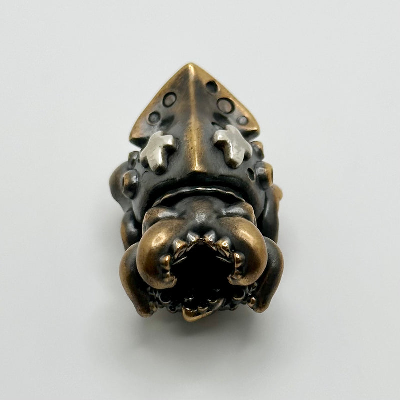 Phase Objects Abyss Dweller Bronze/Silver Bead