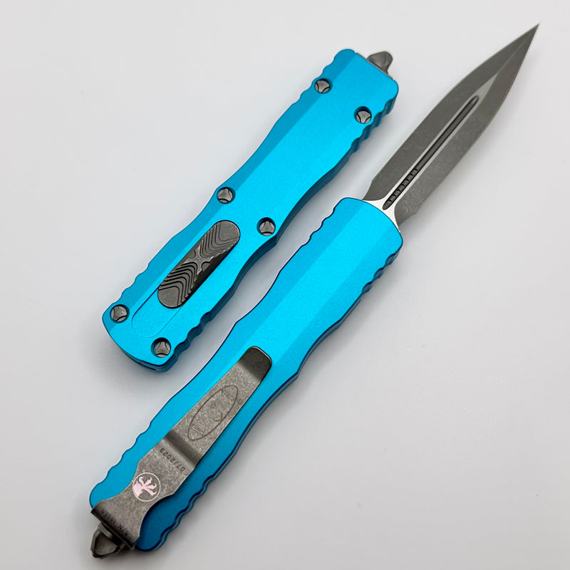 Microtech Dirac D/E Apocalyptic Standard & Turquoise 225-10APTQ