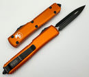 Microtech Ultratech Orange w/ Double Edge Black Standard 122-1OR