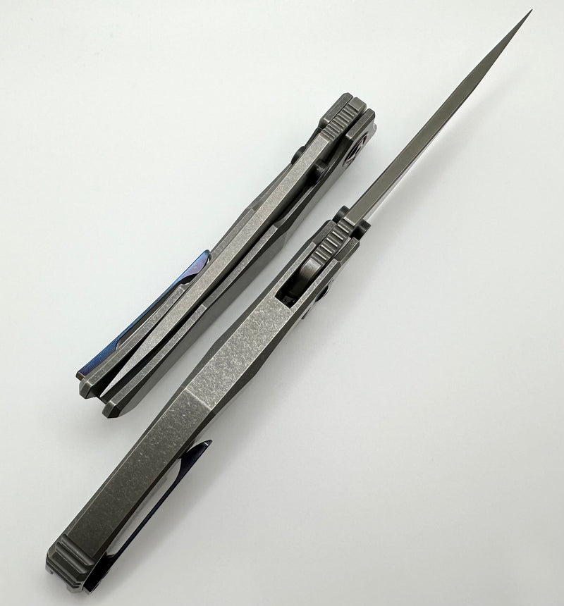 Custom Knife Factory Persian Titanium Integral & Two Tone M390