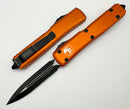 Microtech Ultratech Orange w/ Double Edge Black Standard 122-1OR