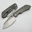 Custom Knife Factory Evo 3.0A Stonewash w/ Machine Ground M390