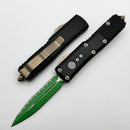 Microtech UTX-85 Jedi Master Full Serrated Signature Series 232-3JM
