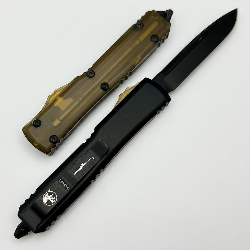 Ultra Tech Chain Key Microtech Ultratech Ultem Top/Button Single Edge DLC MagnaCut Signatur
