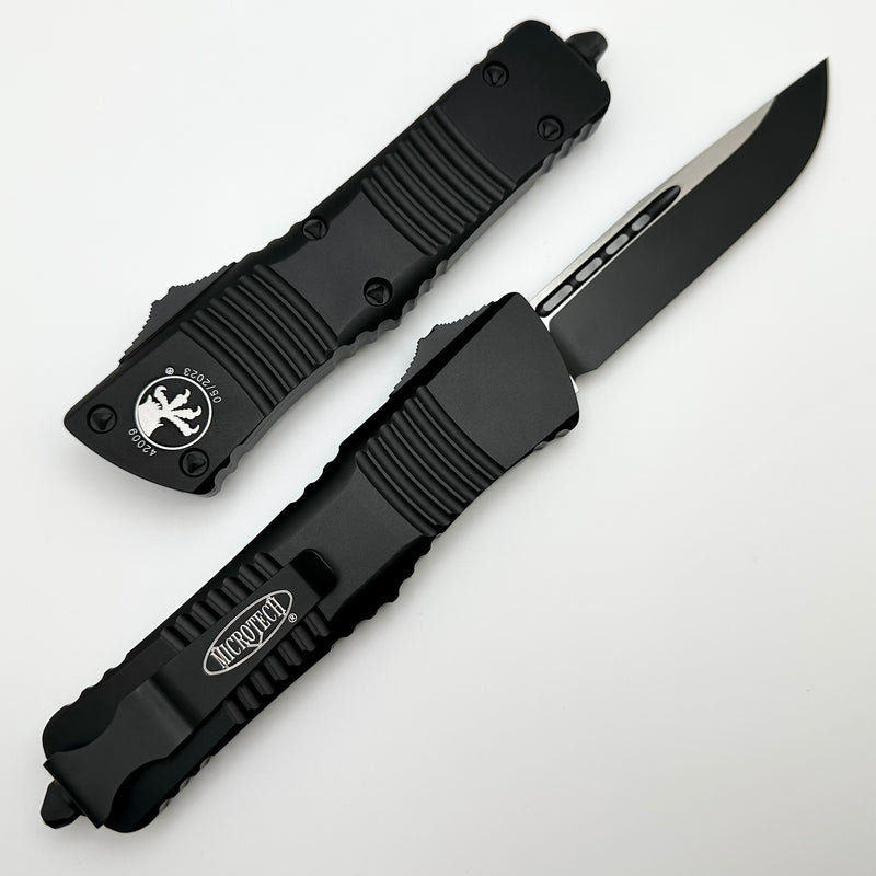 Microtech Combat Troodon Single Edge Black Tactical Standard 143-1T