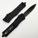 Microtech Combat Troodon Delta Frag Fluted DLC Double Edge Fully Serrated Signature Series 142-3CT-DS