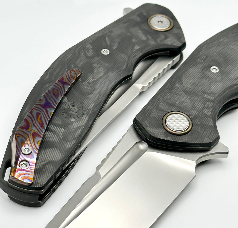 Custom Knife Factory Carbon Fiber Marauder