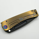 Medford Marauder H "We The People" Bronze Handles w/ Flamed Hardware & S45VN PVD Tanto
