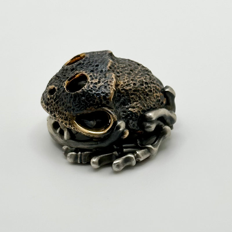 Phase Objects Toad-Hanya Worry Stone Bronze/Silver