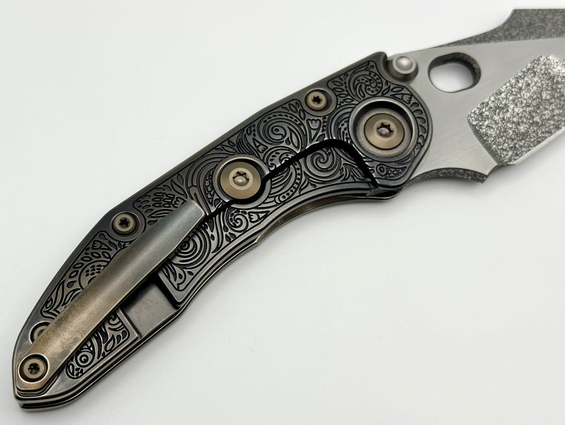 Borka Blades Custom Burnished Natas Stitch w/ Compound Grind Who Dares Wins