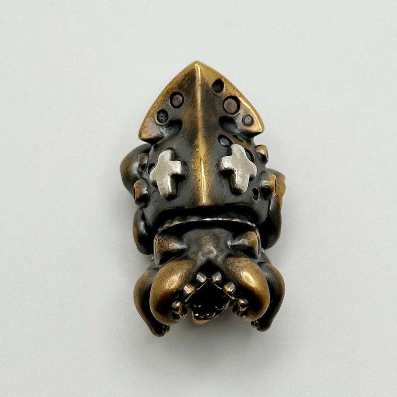 Phase Objects Abyss Dweller Bronze/Silver Bead