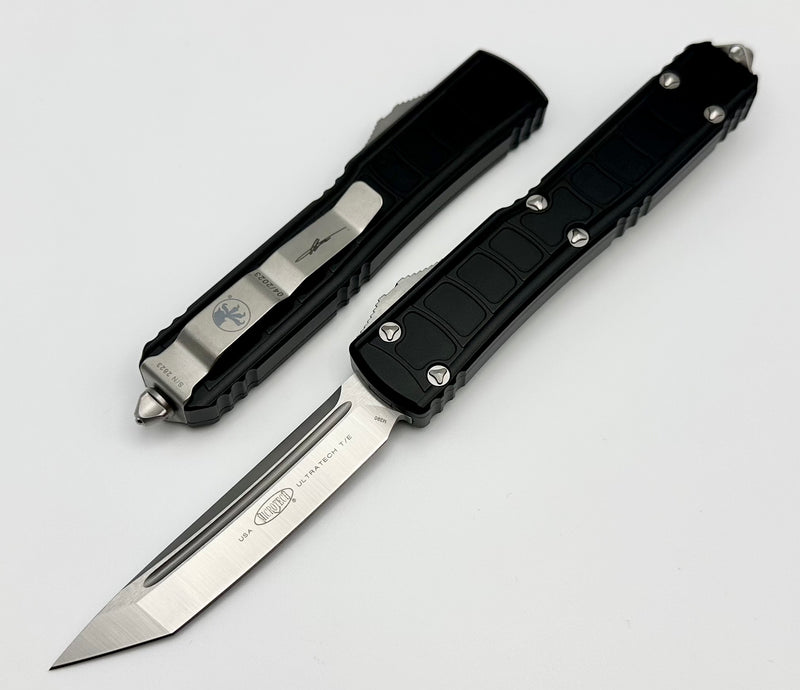 Microtech Ultratech 2 II Tanto T/E Signature Series Satin Standard 123II-4S