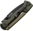 Cold Steel AD-15 OD Green & Black S35 CS-58SQ-ODBK