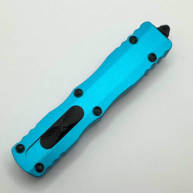 Microtech Dirac Double Edge Black Standard & Turquoise 225-1TQ