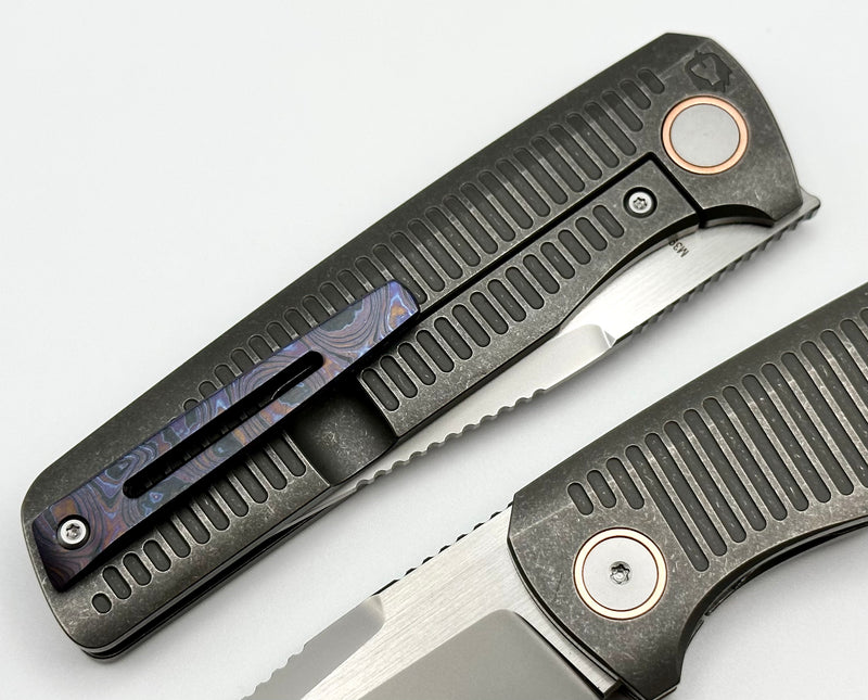 Custom Knife Factory Gnome Titanium & M390