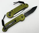 Microtech L.U.D.T OD Green & Black Partial Serrated 135-2OD  (listing
