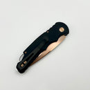 Pro-Tech TR-5 Black Handle w/ Rose Gold Blade/Hardware Limited Edition TR-5 RG1