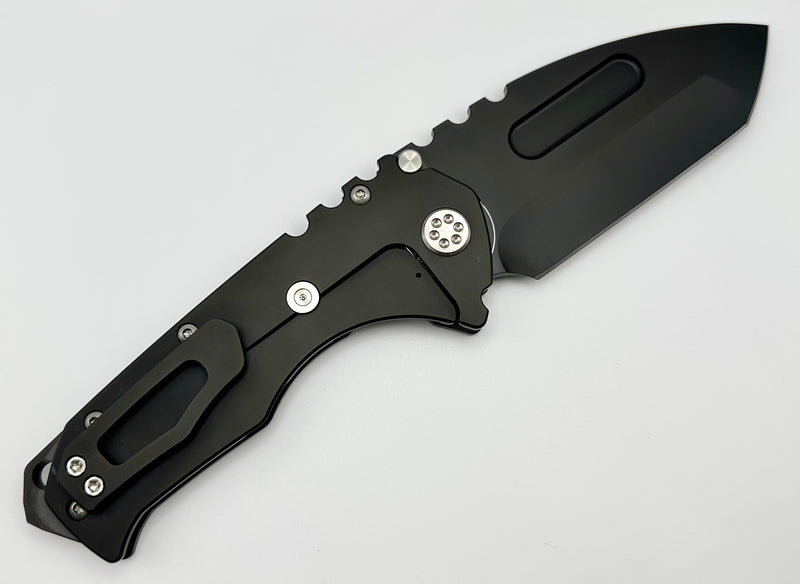 Medford Knife Praetorian T PVD Tanto S45 & PVD Handles/Clip w/ Stainless Hardware