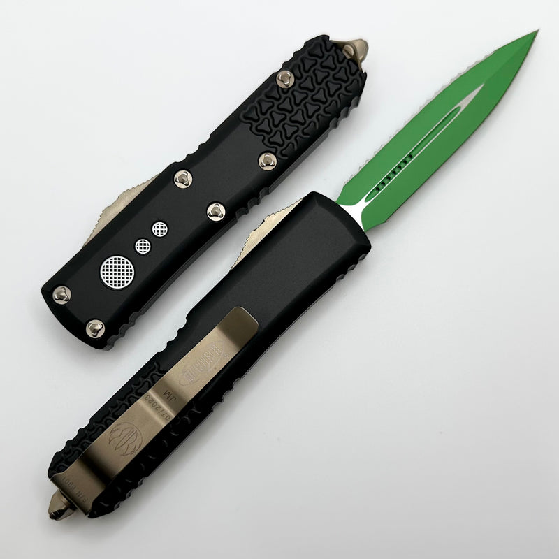 Microtech UTX-85 Jedi Master Full Serrated Signature Series 232-3JM