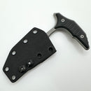 Microtech BEE Push Daggers Black G-10 (2.5 BB Full Serr) - Blade HQ