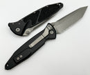 Microtech Socom Elite Manual Tanto Apocalyptic Partial Serrated & Black 161-11AP
