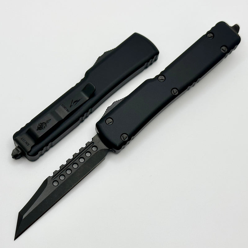 Microtech UTX-70 Warhound Shadow DLC Signature Series 419W-1DLCTSH