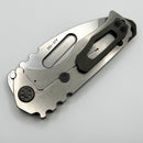 Medford Praetorian Genesis T Tumbled "Gears" Handles w/ PVD Hardware/Clip & S45VN Tumbled Tanto