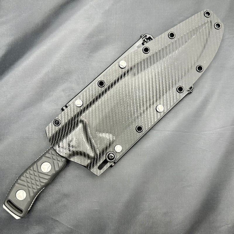 Microtech Arbiter Apocalyptic Standard Full Serrated Fixed Blade 104-12AP