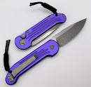 Microtech L.U.D.T Purple & Apocalyptic 135-10APPU