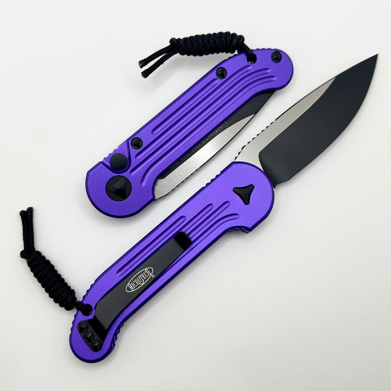 Microtech LUDT Purple & Black Standard 135-1PU