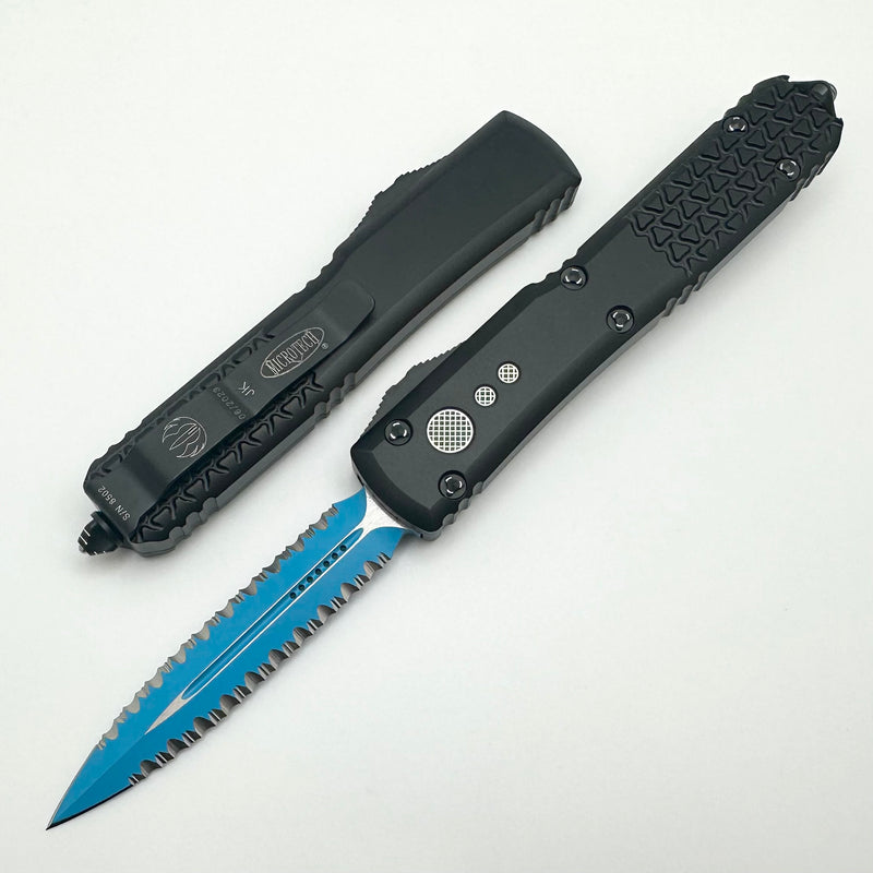 Microtech Ultratech Double Edge Jedi Knight Double Full Serrated Signature Series 122-D3JK