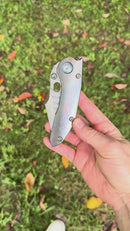Pre-Owned Borka Blades Custom Rocker Cosmic Stitch w/ Rock Grind Blade & Backspacer w/ Blue Pivot Collars